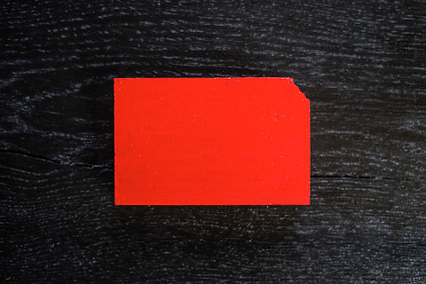 Linseed Oil Paint Permanent Red